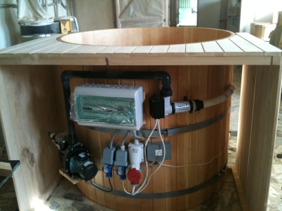 Оборудование для подогрева воды в купелях